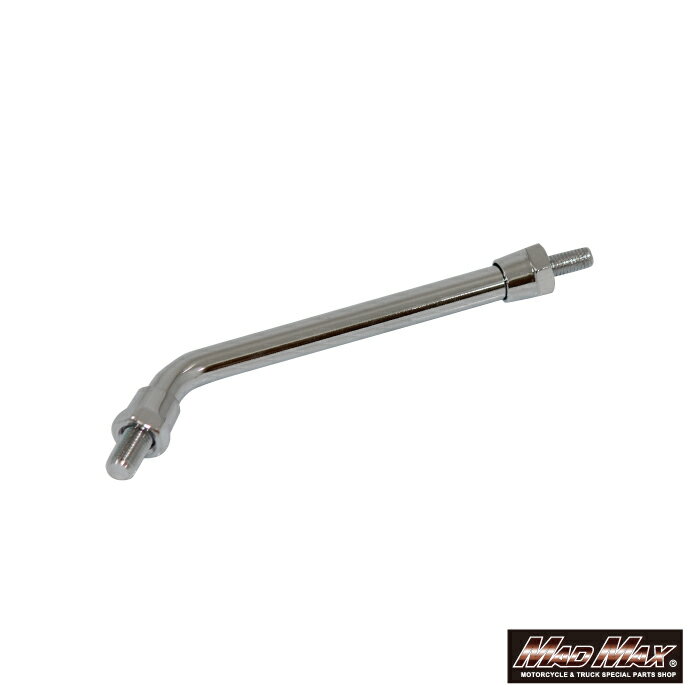 【メール便送料無料!!】バイク用 Z2タイプ 補修 交換用 ミドルミラーステー メッキ 10MM 1本ゼファー ZRX KH Z400FX W400 GPZ ZZR 250TR バリオス CB400SF CBX VTR GSX GS400 GSR XJR MT-03 MT-07 MT-09 SR400 R-1 TW HONDA KAWASAKI SUZUKI YAMAHA Z2ミラー