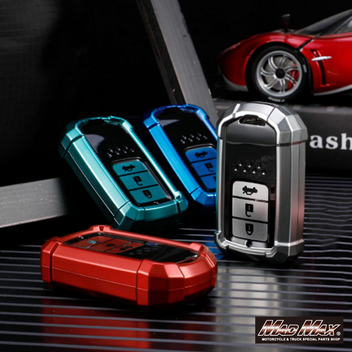 【メール便送料無料!!】ホンダ用 ロボケース TYPE A 3ボタン式(トランク開閉) TPUソフト スマートキーケース 各色ヴェゼル オデッセイ ジェイド シビック タイプR シャトル ステップワゴン フィット インサイト フリード アコード レジェンド CR-V HONDA プレゼント