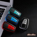 お買い物マラソンSALE!!【メール便送料無料】トヨタ専用 レザー調 TYPE B 3ボタン式 TPUソフト スマートキーケース 各色プリウス クラウン C-HR RAV4 ランドクルーザープラド150 後期 カムリ カローラ PRIUS CROWN CHR LAND CRUISER PRADO CAMRY プレゼント