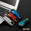 【メール便送料無料】ポルシェ専用 レザー調 TYPE B TPUソフト スマートキーケース 各色タイカン、パナメーラ、992、カレラ、カイエン、PORSCHE、...
