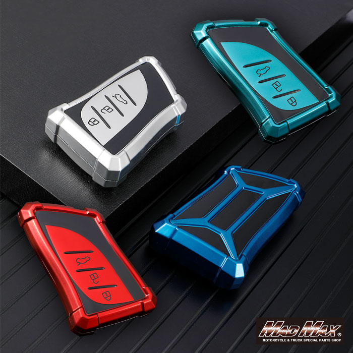 【メール便送料無料!!】レクサス専用 ロボケース TYPE B 3ボタン式 TPUソフト スマートキーケース 各色..