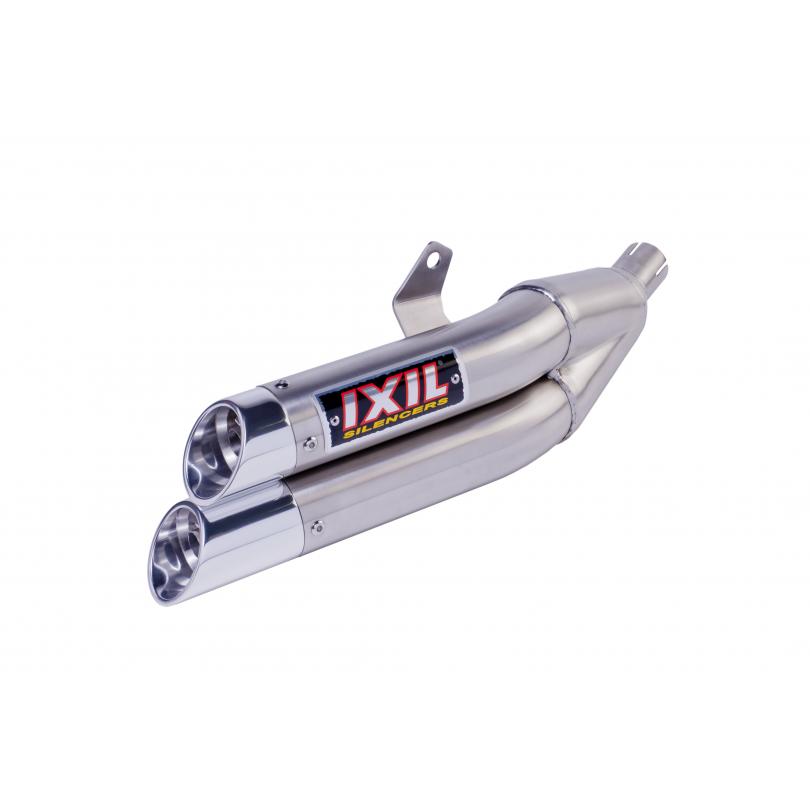 今なら送料無料!!IXIL(イクシル) HAOJUE LINDY 125 L3X フルEX マフラー商品内容マフラータイプ: L3X形状:デュアルラウンド50mm長さ: 430mm重量: 2kgコンプリート:マットポリッシュ素材:ステンレスAISI304※サイレンサー(1本)のみの寸法・重量です。適合【適合】HAOJUE LINDY 125注意事項※注意事項※【必ずお読みください！】こちらの商品は受注発注となります。納期には基本的に30日~45日程お時間がかかります。メーカーが納期遅延する場合も御座いますので、予めご了承下さい。また予告無く、メーカー廃盤や仕様変更となる場合が御座います。予めご了承下さい。本商品は受注生産となりますので、代引き注文やご注文後のキャンセルはできません。※この商品はJMCA認定商品では御座いませんので、車検非対応となります。●撮影環境や入荷時期により、色調が異なる場合が御座いますので予めご了承下さい。●この商品は海外輸入の社外品となりますので、取り付けには加工が必要になる場合が御座います。また海外輸入品となりますので輸送の際の多少の小キズ等御座います。●パーツの取り付けは、整備士資格所有者、専門知識のあるメカニックが行ってください。●取り付け中に生じた不具合に関しましては当社にて一切責任を負いかねますので予めご了承の上、よろしくお願いします。