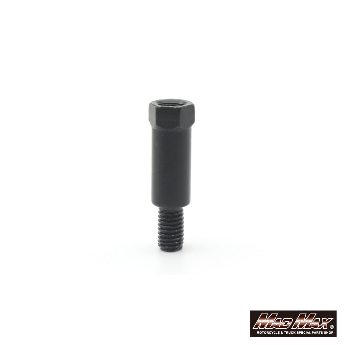 【メール便送料無料!!】オートバイ用 ミラー変換アダプター 8mm 逆ネジミラーアダプター ロングナット ハンターカブ クロスカブ スクーター 原付 スーパーカブ サイドミラー バックミラー マッドマックス