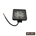 お買い物マラソンSALE!!【送料無料!!】アルミ製 LED9連 ワークライト 薄型 12W 角型 作業灯 12V-24V兼用作業灯 投光器 フォグランプ バッ...