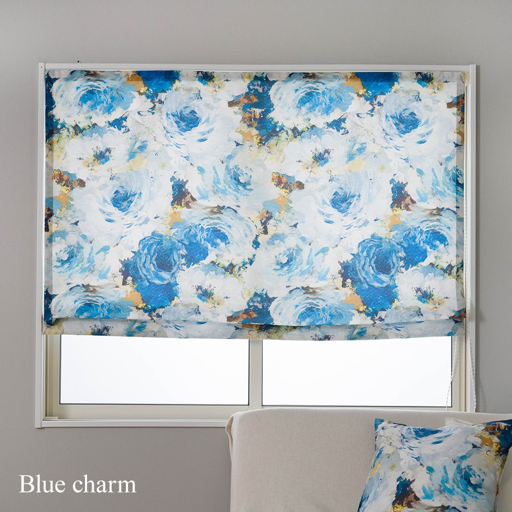 ローマンシェード シェードカーテン シングル サイズオーダー ドラム型 I型 幅34〜240cm 丈50〜200cm ..