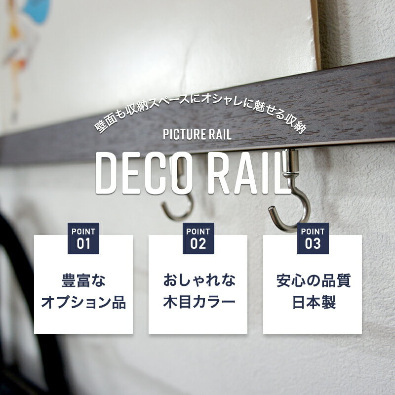 [全品10％OFF×5日限定クーポン+P10倍5日20時〜4H]インテリアレール ピクチャーレー...