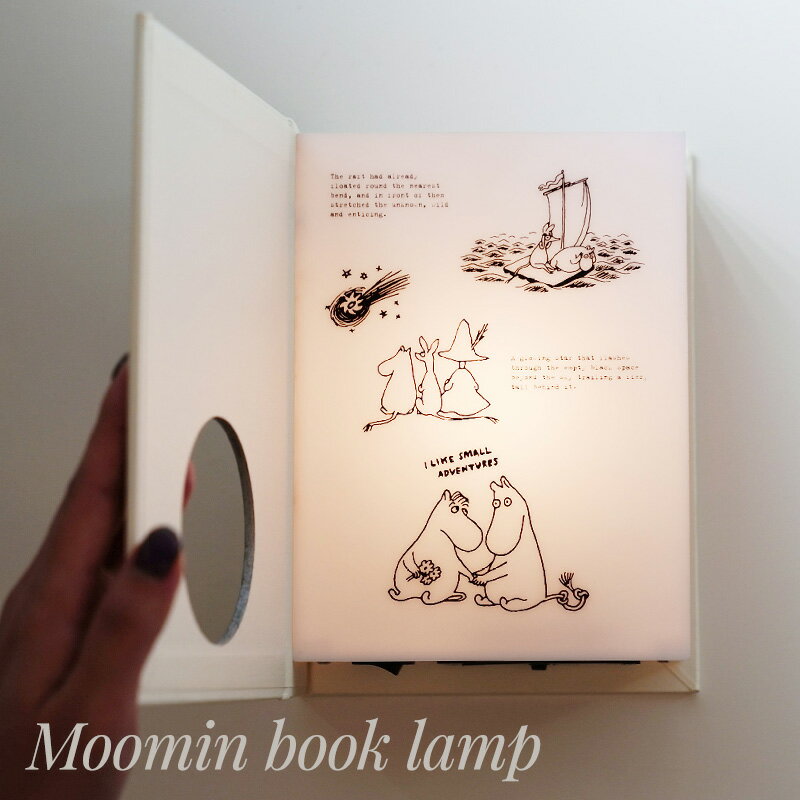 楽天窓際貴族 mado[全品10％OFFクーポン+P10倍10日20時〜6H]照明 ライト 灯り moomin おしゃれ ディクラッセ DI CLASSE ムーミンブックランプ JQ
