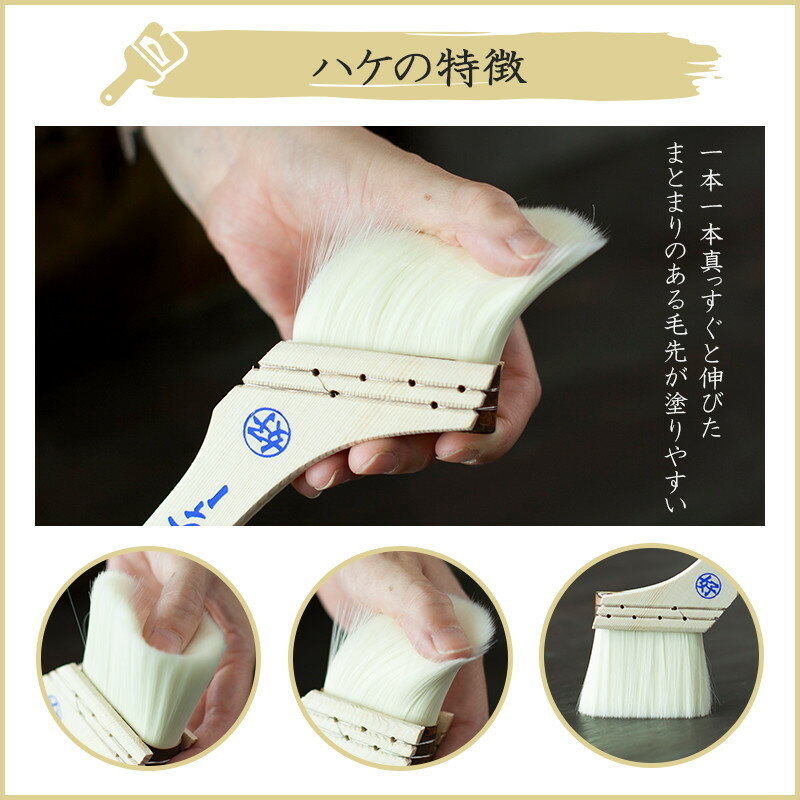 [全品10％OFF×25日限定クーポン+P10倍 25日20時〜4H]刷毛 水性用 ハケ はけ 水性用 ナイロン刷毛 バーディー/60mm [ 水性塗料 ナイロン PET PBT 滑らか 塗装 hake] H-N-0 2
