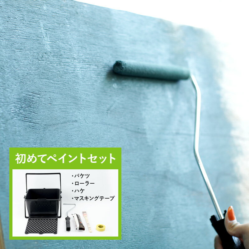 [10％OFF×25日限定クーポン+P10倍25日20時〜4H]初めてペイントセット ローラー ハン