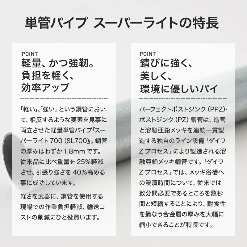 [1,000��OFF�����ݥ��оݾ���]ñ�ɥѥ��� ­��ѥ��� ñ�� �ѥ��� 48.6mm��1.8mm diy ������� 1.5m �ڤ��ƶ���­����ñ�ɥѥ��� �����ѡ��饤��700 �֥�å� 101��150cm H-N-0