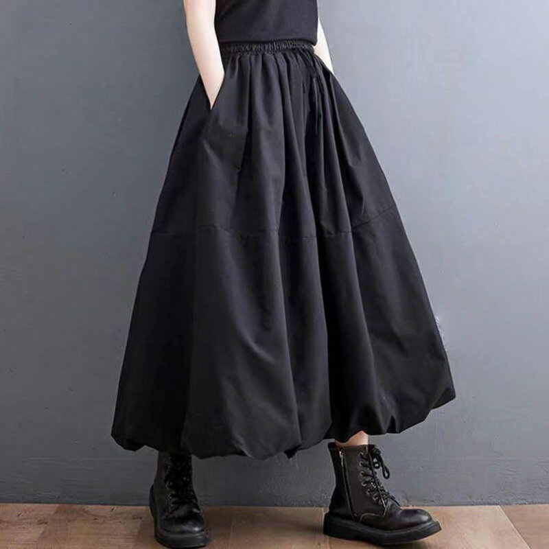 2026 New Arrival Skirts for Women: Midi Skirts for Autumn/Winter, Figure-Flattering, Stylish, Elegant, Pleated, Tight, Slimming, Sophisticated, Solid Color, High-Quality, Lightweight Fabric
