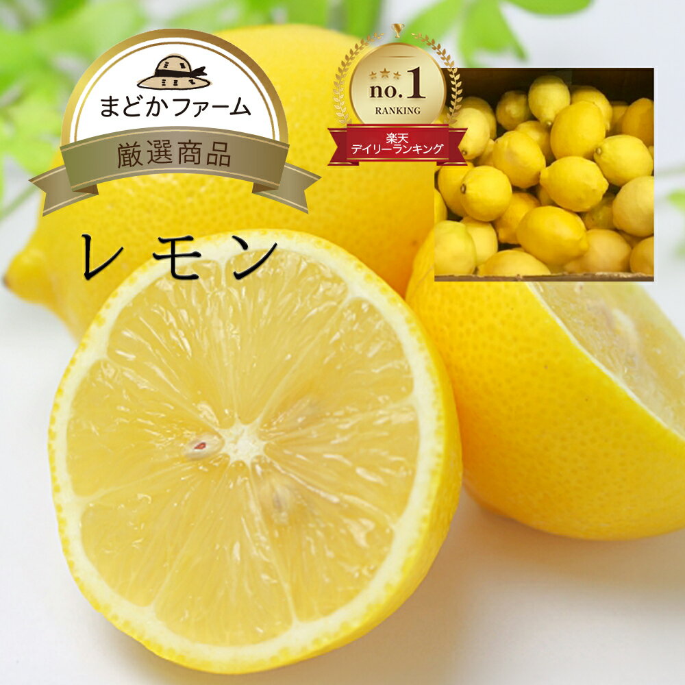 レモン 単品 3個入り / 箱売 1箱 8kg / 