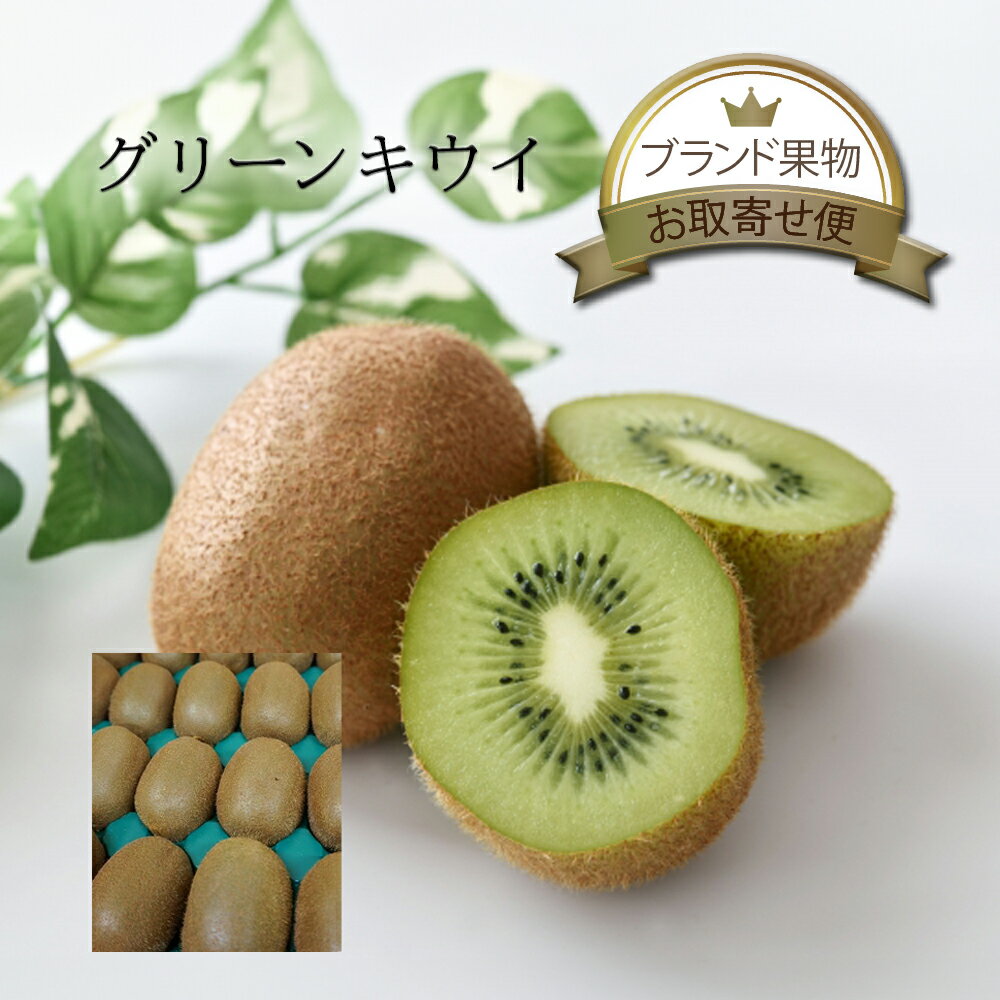 グリーン キウイ 【ニュージーランド産】1個 / 1箱 約3kg 24〜33個入り 送料無料キウイフルーツ 外国産 海外 輸入 農家 農園 生産者 生産 産地 ...