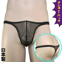 【レビュー特典】 メンズシースルーTバックショーツ 光沢 セクシーショーツ Mサイズ Lサイズ fany ファニィ F-1913(4)