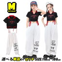 キッズ ダンスウェア 女の子 チアガール 応援団 キッズダンス衣装 セットアップ ヒップホップ hiphop ジャズ 上下セット ショート丈 トップス へそ出し...