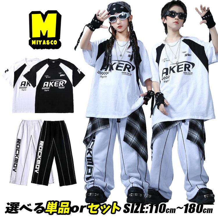 ヒップホップ男女MIXtシャツ半袖...