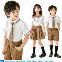 卒業式 スーツ 男の子 フォーマル 160cm 女の子 スーツ 発表会 入学式 子供服 七五三 お受験 成人式 音楽会 大きいサイズ ゆったり 学院風 礼服 100 110 120 130 140 150 170 180cm カーキ プリーツスカート ホワイト 丸襟 保育園