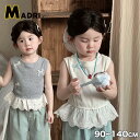 韓国 子供服 可愛い 夏服 女児 ベビー服 子ども服 キッズ ノースリーブ シャツ 子供 こども服 赤ちゃん ノースリーブトップス 女の子 夏 キッズ服 ノース...