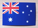 国旗ステッカー 2枚セット ニュージーランド インクジェット印刷 New Zealand K-05(3)
