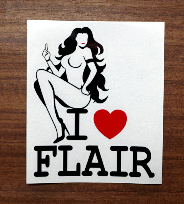 乐天商城 - 全20色 I LOVE FLAIR(フレア) I LOVE SEXY カッティングステッカー 車 女性 セクシー sexy love-16