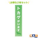 【 2枚セット 】トカゲがいます 印刷ステッカー 玄関 ポスト 表札 開閉注意 脱走防止 飛び出し注意 爬虫類 ペット 案内 表示 pet-04