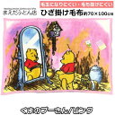 ひざ掛け毛布ミッキーマウス くまのプーさん約70×100cmニューマイヤーひざ掛けおしゃれふわふわ会社ブランケットオフィスキャラクター毛布暖かいあったか秋冬毛布素材2025