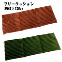 クッション フリークッション ベロア風フリークッションカラードリアン 3つ折り約43×120cmなめらかふんわりあったか2025