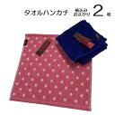 【1000円ポッキリ送料無料】 ハンカチタオル メンズ おまかせ 2枚セット チェック 柄カラー 約25×25cm おしぼりにも使える ジャガード織 父の日 プ...