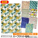 裏シープ ハーフケット 毛布 柄指定 OK 約100×140cm ポルクポルッカ フランネル シープボア お昼寝 おしゃれ ふわふわ 暖かかわいい オフィス 2...
