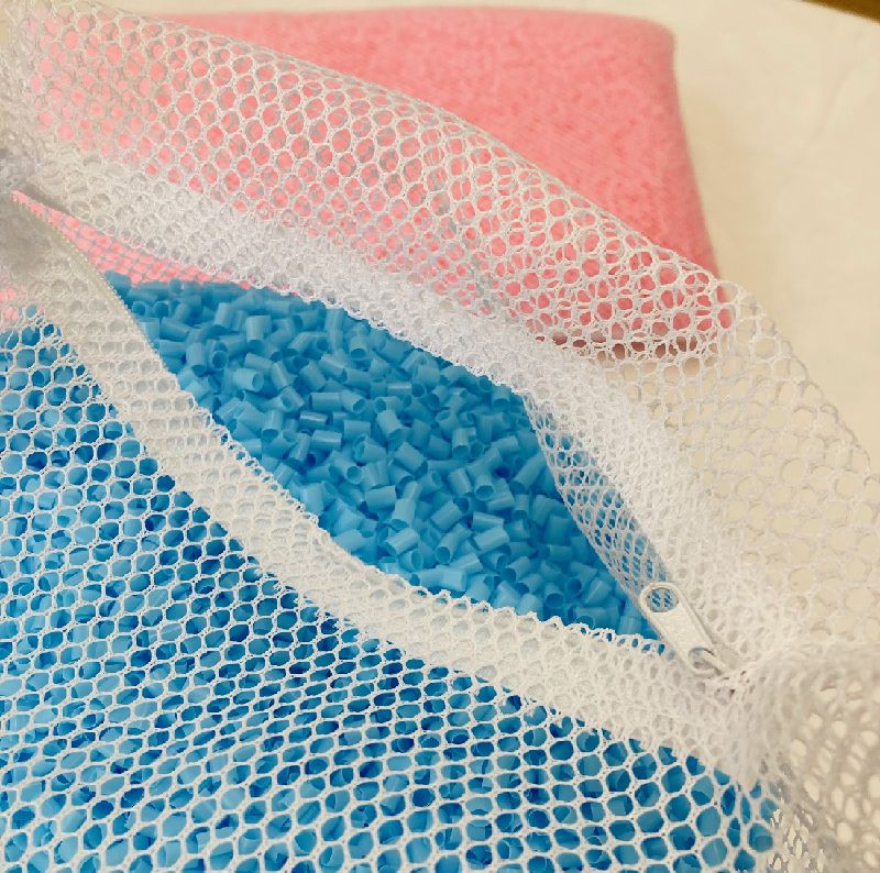 パイプ枕 パイプまくら 枕カバー 柄込 ファスナー付 枕カバー付 約30×50cm パイプ...