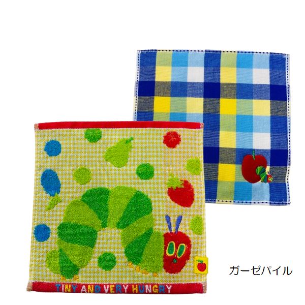 [1.000 yenes exactos, envío gratuito] Toalla-pañuelo «La oruga glotona», 1 unidad, aprox. 25 × 25 cm, guardería, infantil, toallita para las manos, toallita pequeña, toallita mini, pañuelo, toallita húmeda, toallita para las manos — vista 3
