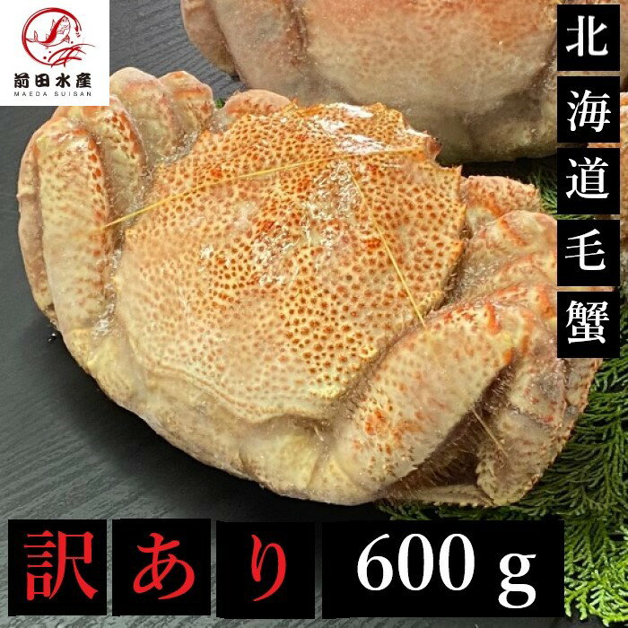 【訳あり】毛蟹　1尾（約600〜700g）