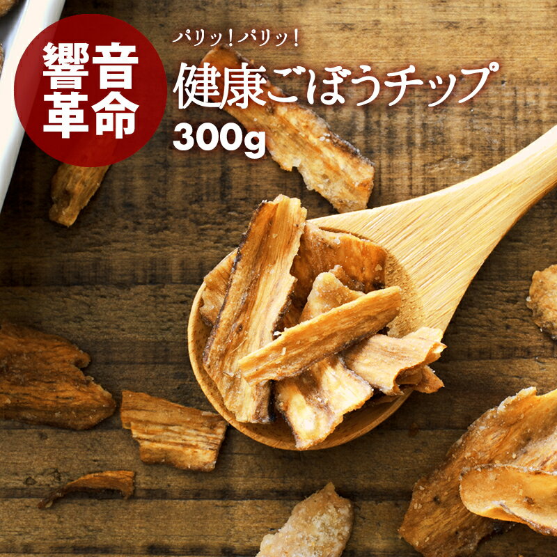 【クーポンで19％OFF】 【送料無料】ごぼうチップス 300g ベジタブル 食物繊維 健康 お菓子 ドライ野菜 根菜 ゴボウ 牛蒡 やさい おつまみ おやつ そば うどん サラダ トッピング ポイント消化 買い回り