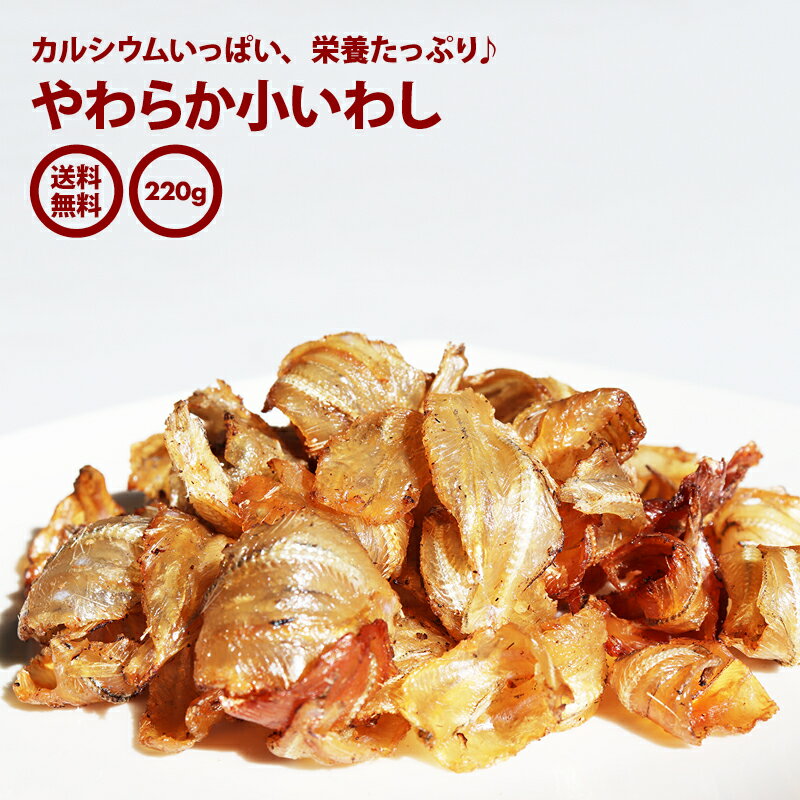 10%OFFクーポン有 【送料無料】おつまみ おやつ やわらか小いわし 220g お酒 ビール ワイン ウィスキー のつまみ するめ イカフライの老舗が作る 珍味 ポイント消化 買い回り
