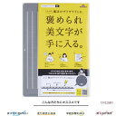 書きやすい下敷き B6 高級下敷き システム手帳 ダイアリー バイブルサイズ対応 魔法のザラザラ下敷き 方眼 無地 リバーシブル 字がきれいに書ける下じき ビジネス 社会人 【ネコポス便対応】