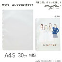 コレクションポケット A4サイズ30穴 PP製ポケット 推し活収納 リヒトラブ N-3300