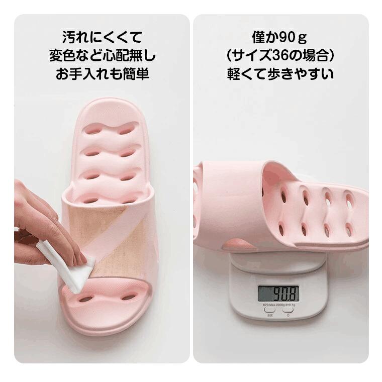 1799円!【送料無料】サンダルレディースカワイイフラットサンダルレディース靴歩きやすいローヒール美脚靴シューズレディースサンダルスリッパ滑り止めビーチスリッパ夏トレンド