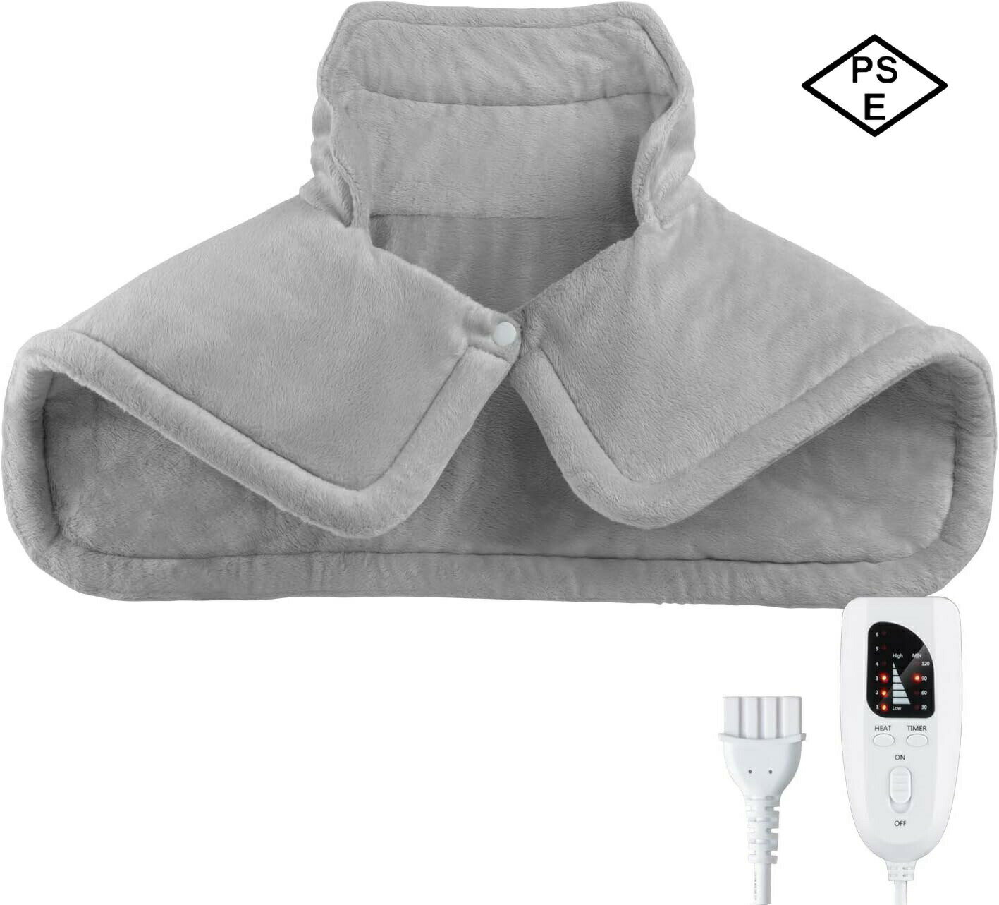 Rakuten - 電気パッド 電気ホットマット 6段階温度調整 加熱パッド 在宅勤務 テレワーク あったかグッズ 寒さ対策 過熱保護 ミニ 暖かい タイマー機能 洗濯可 丸洗い 抗菌 防臭 ダニ退治 寒さ対策 暖房器具 (グレー)