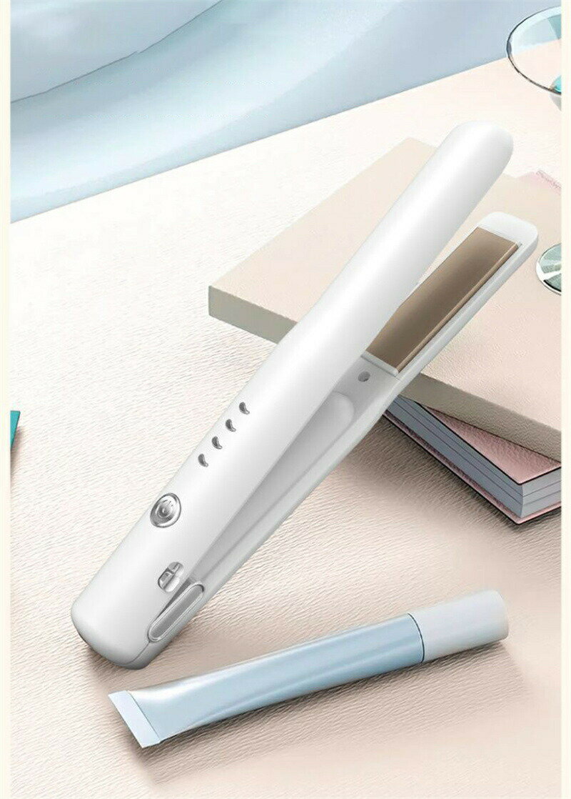 最新ヘアアイロン コードレス ストレートカール 2Way usb充電式 4段階温度設定 急...