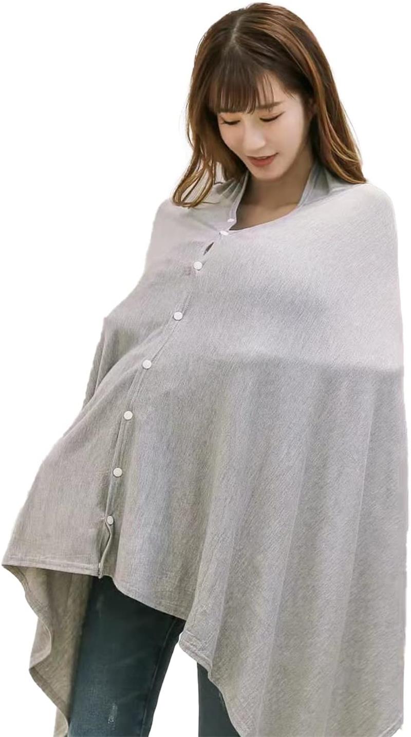 授乳ケープ ストール 授乳服 ポンチョ 綿 4way 360度 人気 大きめ 伸縮性 ベビーカーカバー