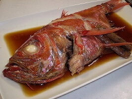 宮城県産特大姿金目鯛煮付け