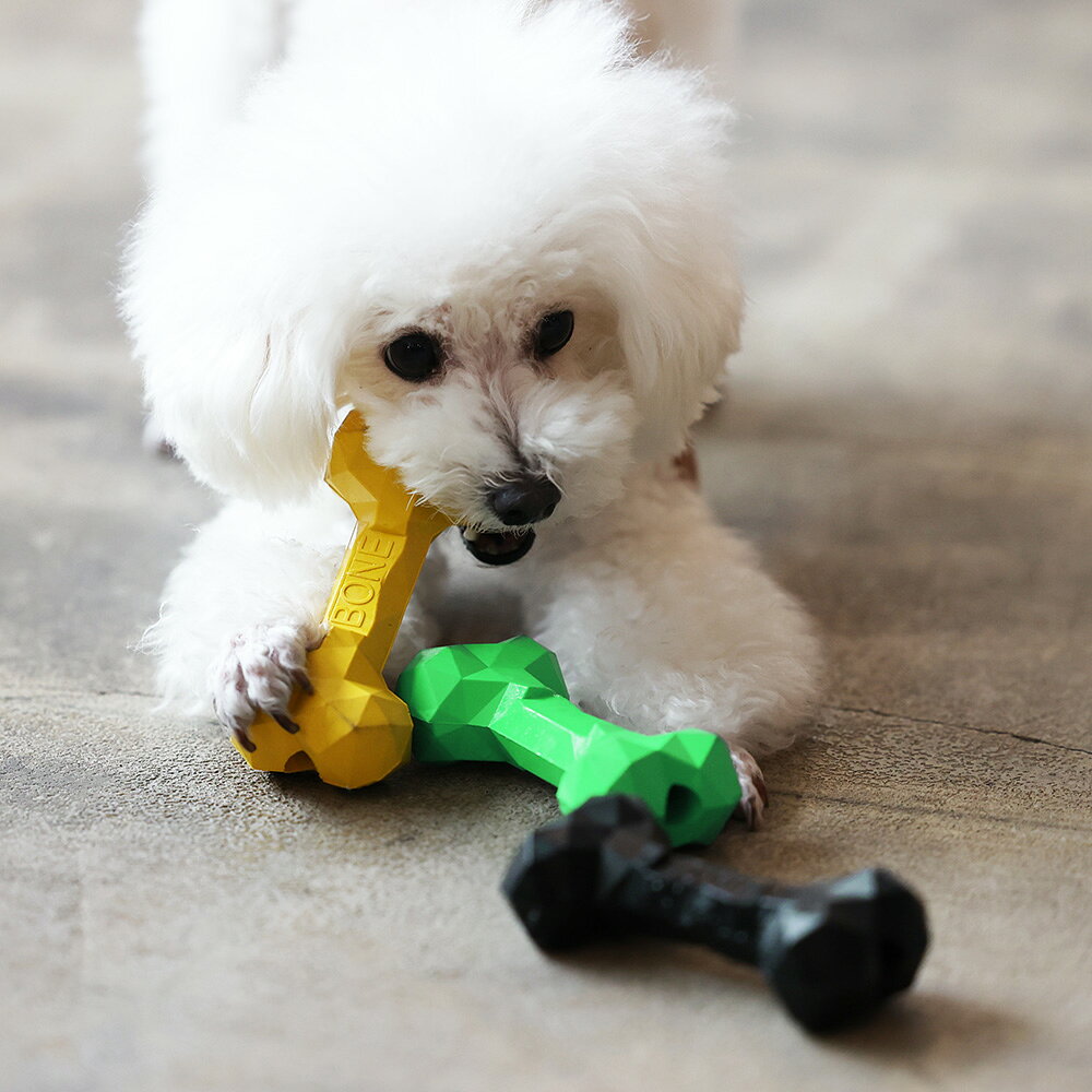 見た目はカクカク 噛み心地 しっかり フィット 骨 ボーン おもちゃ BONE BONE BONE ( ボーン ボーン ボーン )