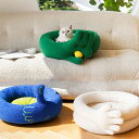 猫用 ベッド ユニーク ジェスチャー デザイン ふわふわ ZEZE FINGERS PET BEDS