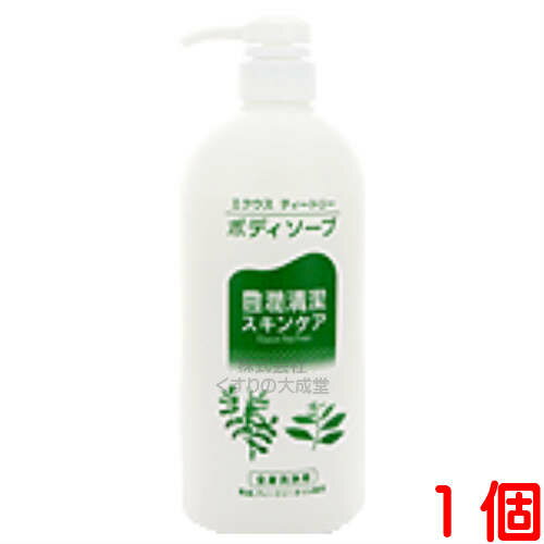 エクウス ティートリー ボディソープ 550ml 1個 中央薬品 低刺激性スキンケア