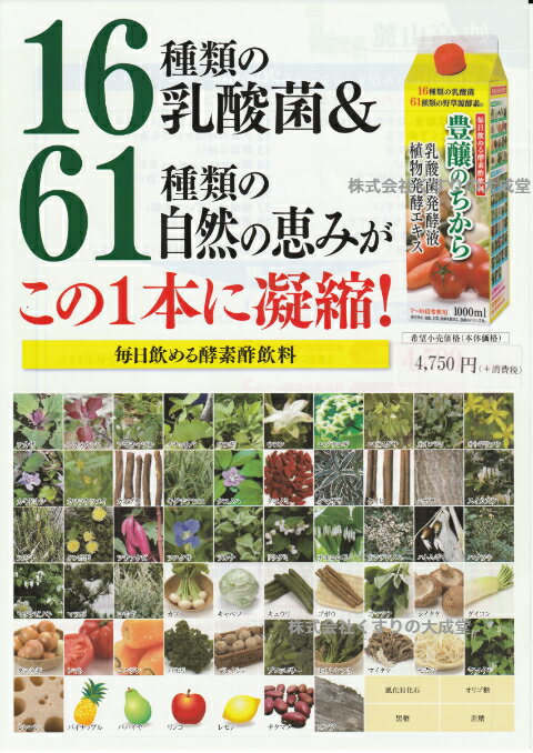 豊穣のちから 1000ml 12本 日新薬品 ...の紹介画像2