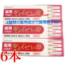 リニューアル 薬用 ぎょくせい 80 115g 6個 サンスター 歯周病予防 医薬部外品 薬用歯磨き粉 薬用ぎょくせい
