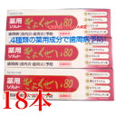 リニューアル 薬用 ぎょくせい 80 115g 18個 サンスター 歯周病予防 医薬部外品 薬用歯磨き粉 薬用ぎょくせい