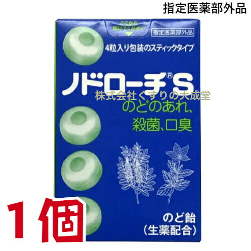 ノドローチ S 32粒 1個 指定医薬部外品 富山めぐみ製薬 追跡可能メール便