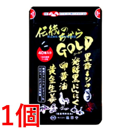 広貫堂 伝統のちから GOLD ゴールド 40粒 1個 旧 伝統のちから 廣貫堂 追跡可能メール便 伝統のちからゴールド