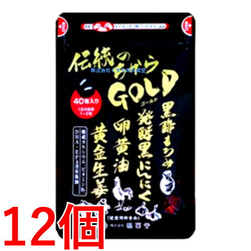 広貫堂 伝統のちから GOLD ゴールド 40粒 12個 旧 伝統のちから 廣貫堂 伝統のちからゴールド